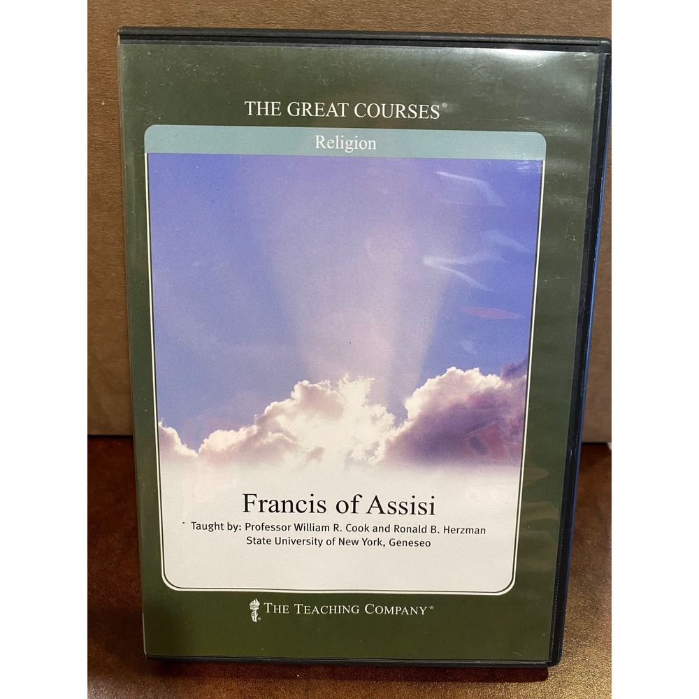 The Great Courses Francis of Assisi Religion 12 Lectures 6 Audio CDs Complete